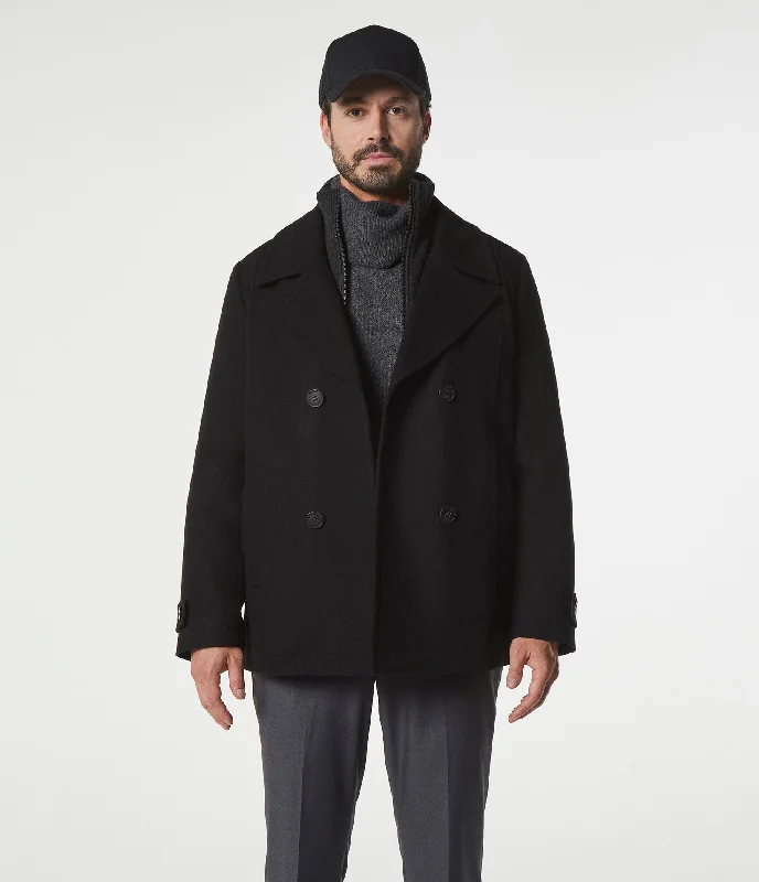 Danton Wool Peacoat Athletic Men's High