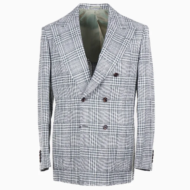 Sartorio Wool-Silk-Linen Sport Coat Masculine Men's 