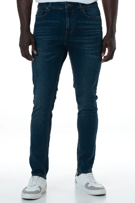 Rf02 Skinny Jeans _ 152043 _ Indigo Polished Men's Satin