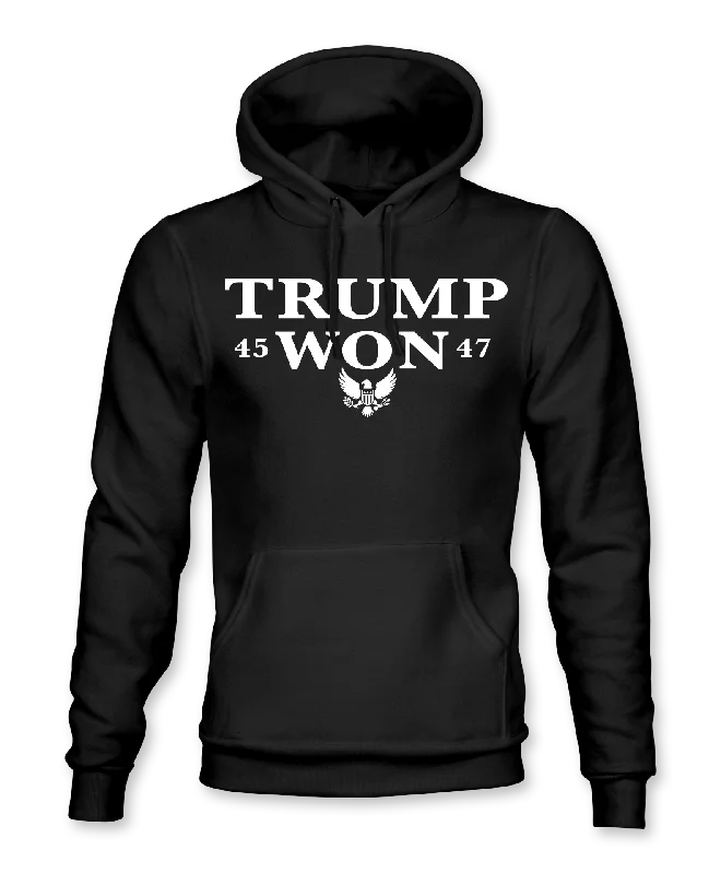 Trump Won 45/47 Hoodie Vacation