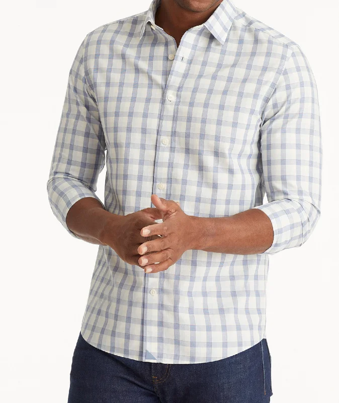 Wrinkle-Free Guilan Shirt - FINAL SALE Modern Men's Geometric