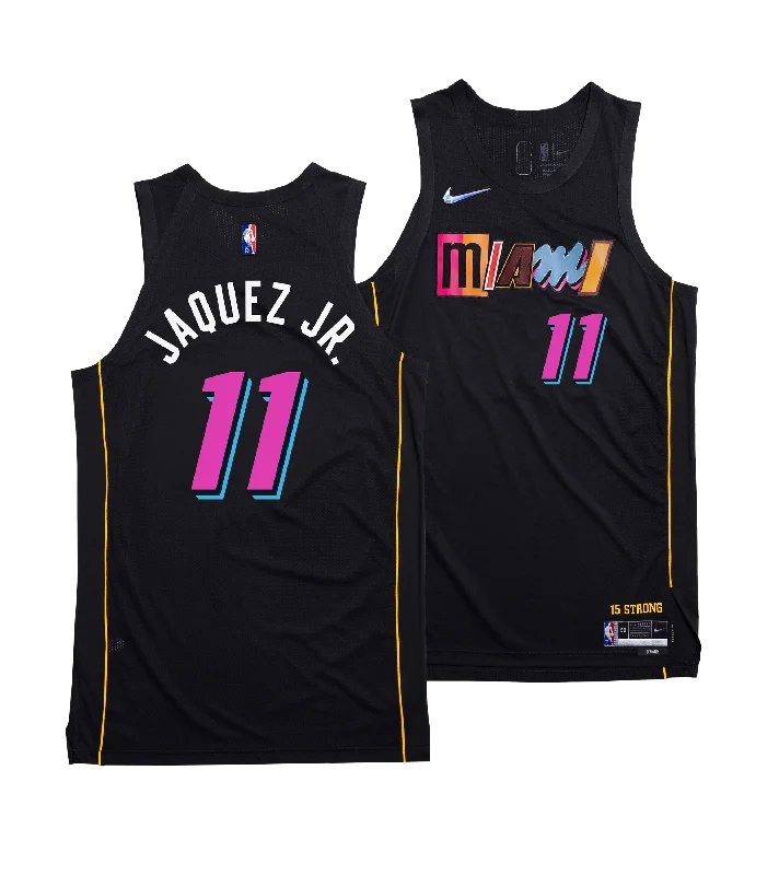 Jaime Jaquez Jr. Nike Miami Mashup Swingman Jersey Dapper Men's Bow