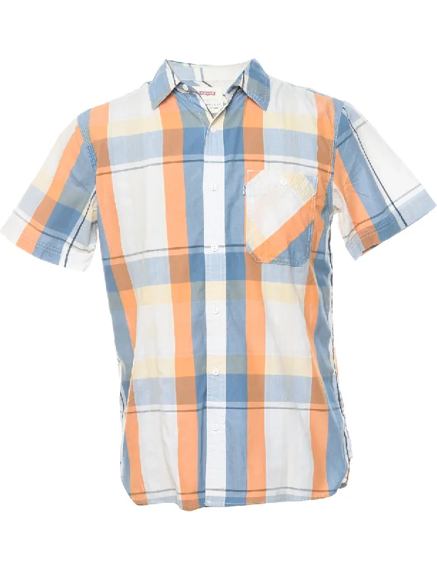 Levi's Checked Shirt - S Earthy Men's Sustainable 