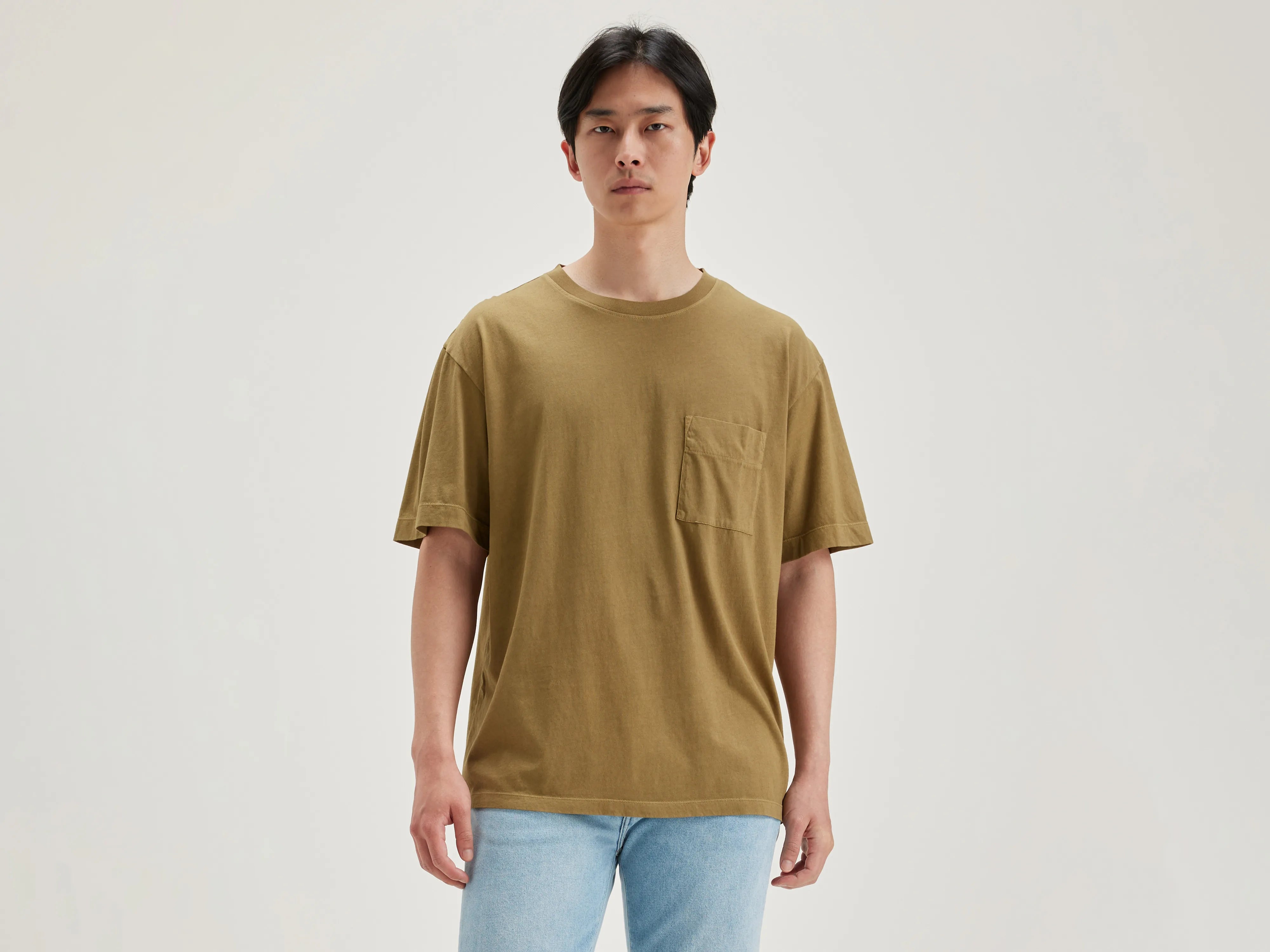 Vanick short-sleeve t-shirt (242 / M / TAN) Dynamic Men's High