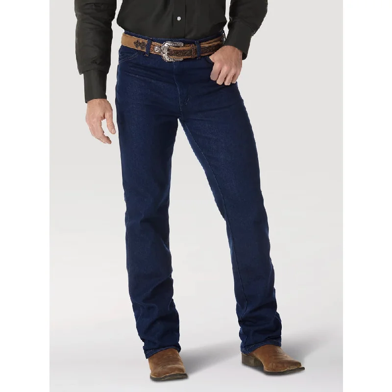 Wrangler Mens Stretch Cowboy Cut Jeans - 0938NAV Sporty Men's Athleisure 