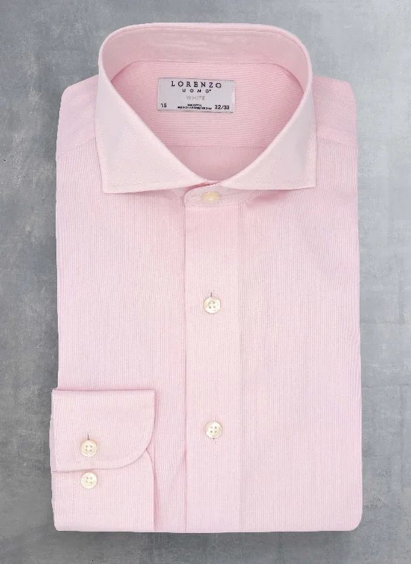 Liam in Pink Fine Corded Shirt Rugged Men's Outdoor 