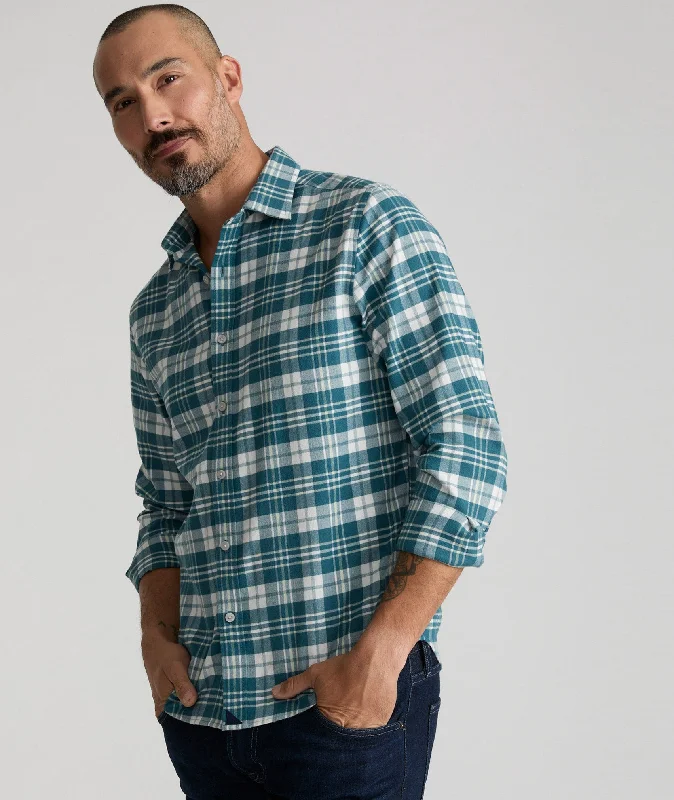 Wrinkle-Free Performance Flannel Ferney Shirt - FINAL SALE Cool Men's Skate