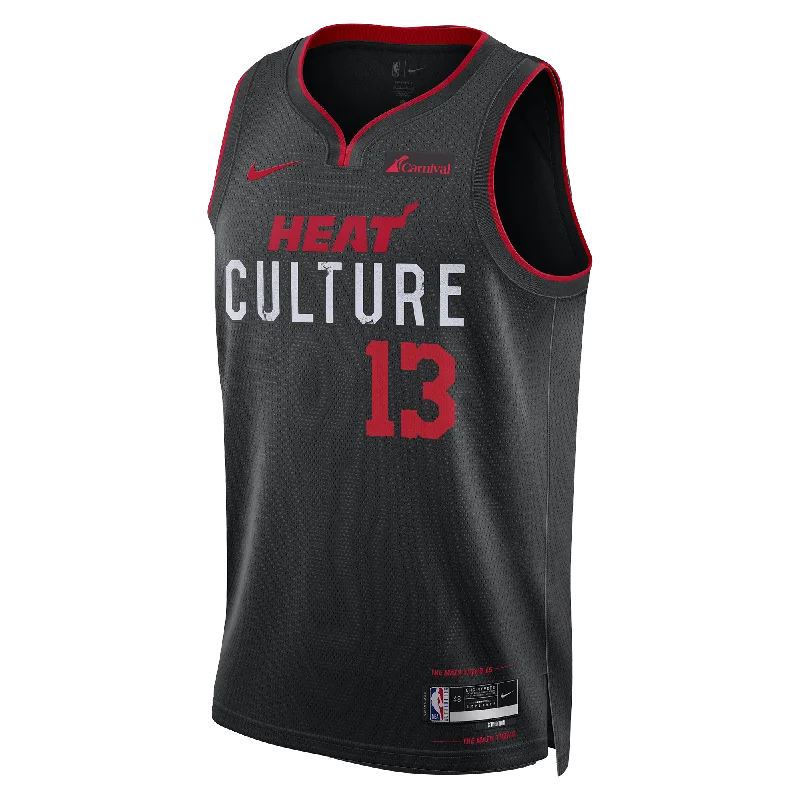 Bam Adebayo Nike HEAT Culture Swingman Jersey Tough Men's Military