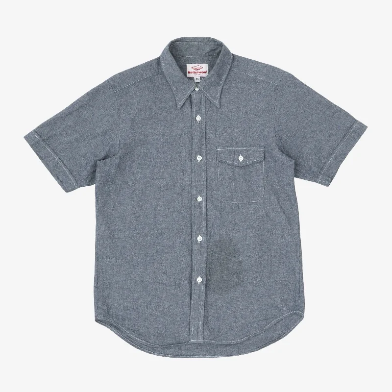 SS Chambray Shirt Trendy Men's Bucket