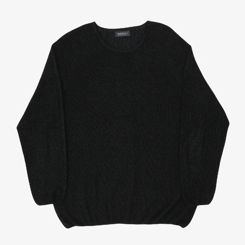 Lightweight Cotton Jumper Refined Men's European