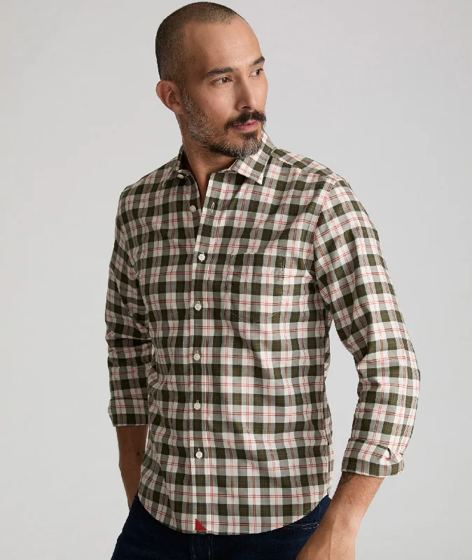 Wrinkle-Free Harwin Shirt Unique Men's Patch