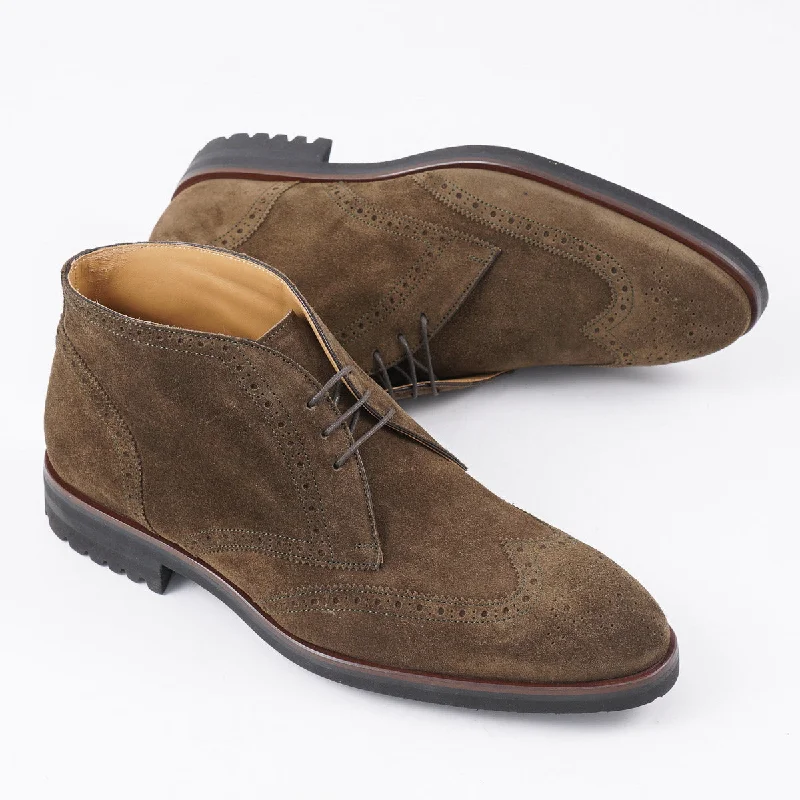 di Bianco 'Lazio' Suede Chukka Boot Trendy Men's Scandinavian