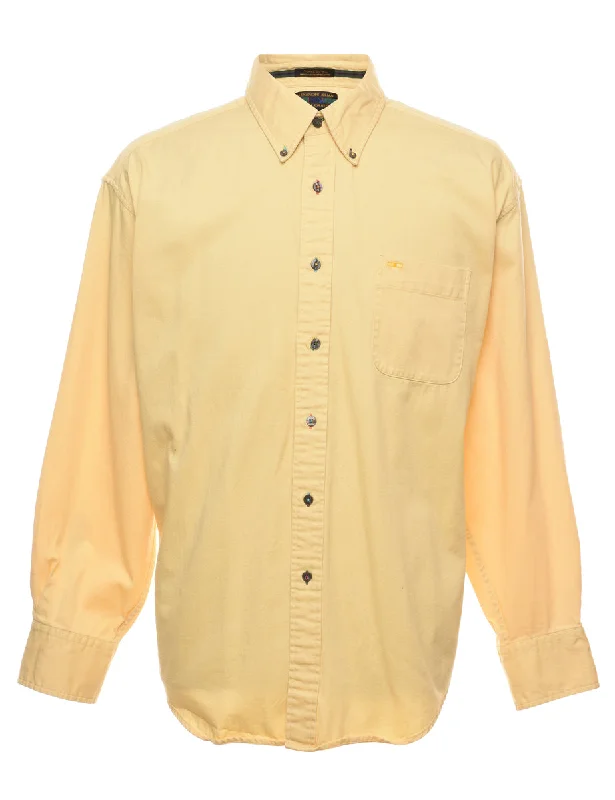 Pale Yellow Shirt - XL Youthful Men's Pop