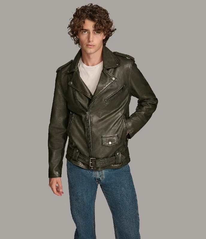 Hayes Asymmetric Moto Jacket Modern Men's Tech