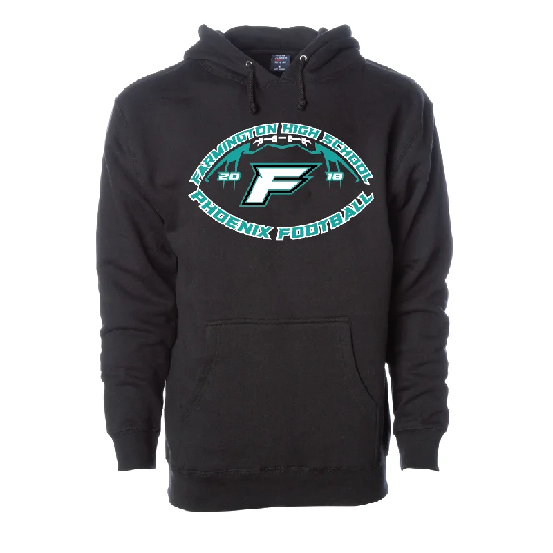 Farmington High School Phoenix Football Hoodie Street