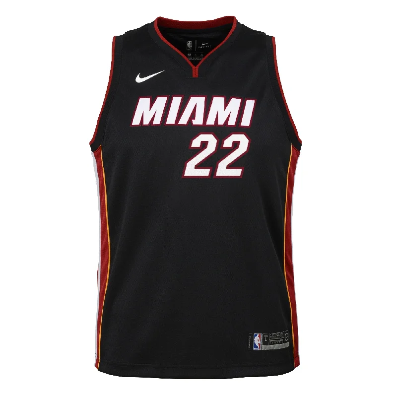 Jimmy Butler Nike Kids Icon Black Replica Jersey Business