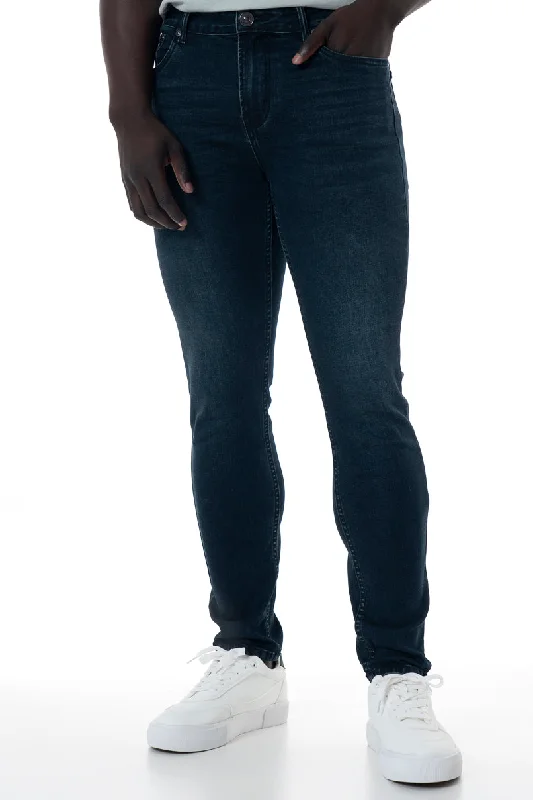 Rf02 Skinny Jeans _ 152040 _ Dark Blue Tough Men's Tactical