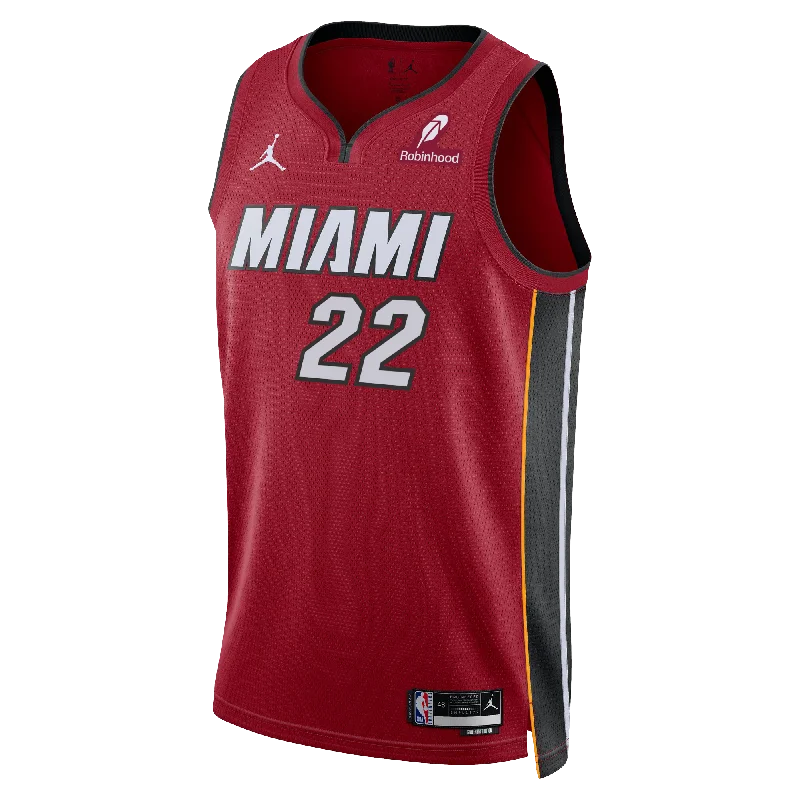 Jimmy Butler Nike Jordan Brand Miami HEAT Statement Red Swingman Jersey Bohemian Men's Free