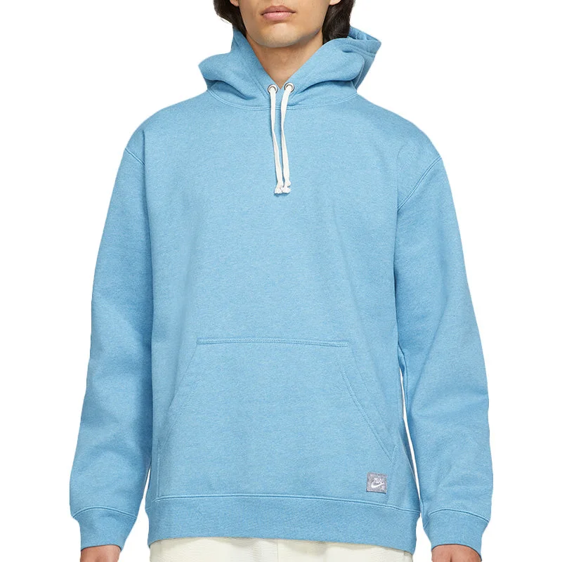 Nike SB Sustainable Fleece Skate Hoodie Dutch Blue/Pure White Elegant Men's Formal 