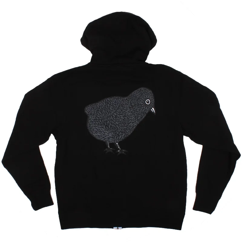 Orchard Frankie Bird Zip Hoodie Black Casual Men's Japanese 