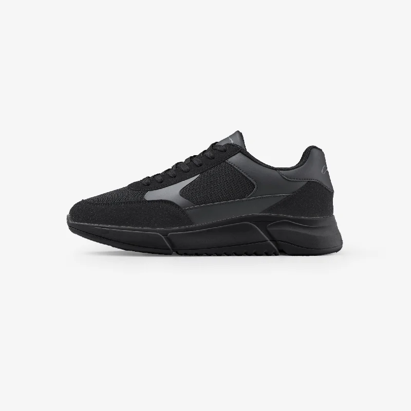 Premium Mesh Runner | Black Bold Men's Animal