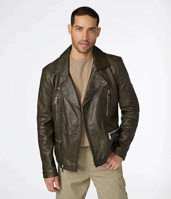 Asher Moto Jacket Dynamic Men's High