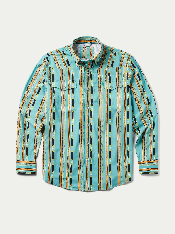 RangeTek Western Guide Snap Shirt Stylish Men's Neon