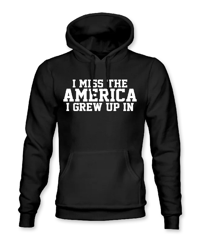 I Miss America Hoodie Trendy Men's Oversized