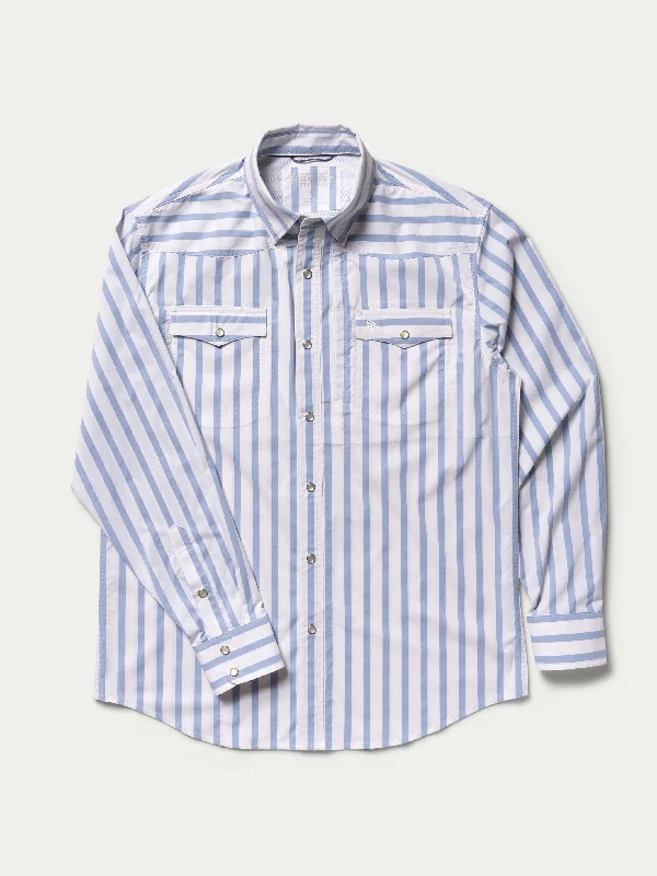 RangeTek Western Guide Snap Shirt Casual Men's Loose