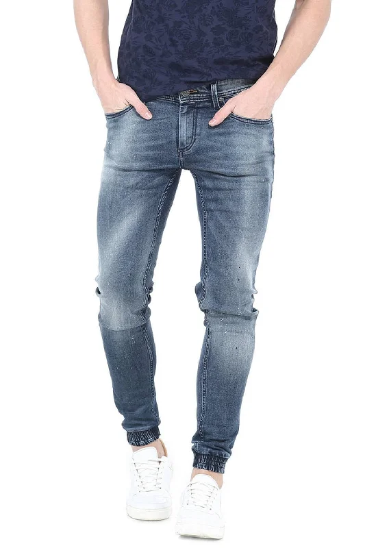 Jogger Fit Stretch Jean Laid