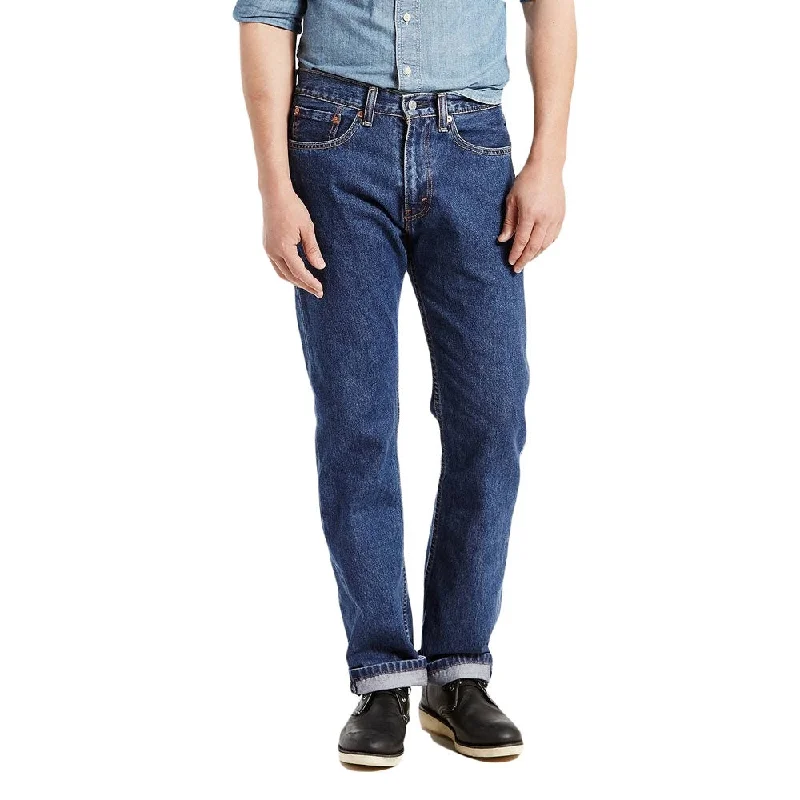 Levi's Mens 505 Regular Fit Jeans - 005054886 Refined Men's European