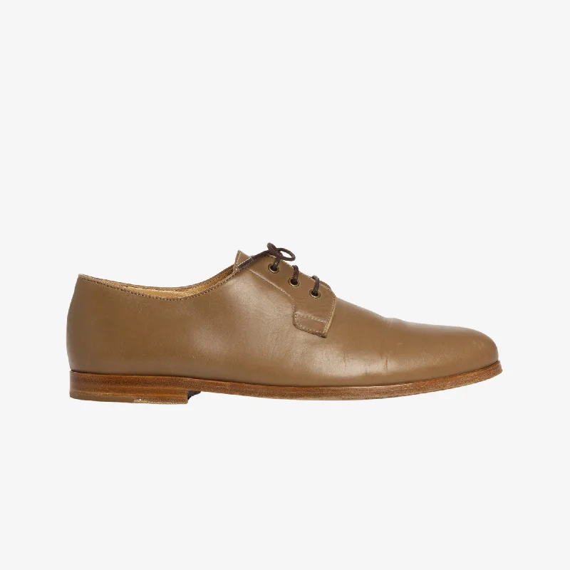 Leather Derby Shoes Practical Men's Multi