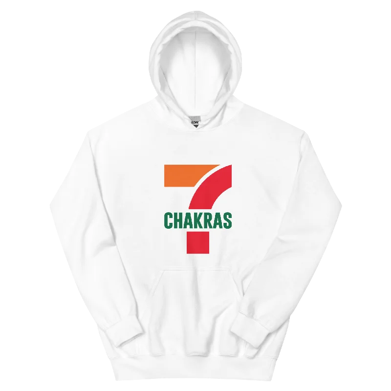 7 Chakras Graphic Hoodie Beach