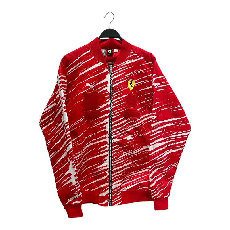 PUMA/Jacket/L/RED/Stripe/FERRARI Business