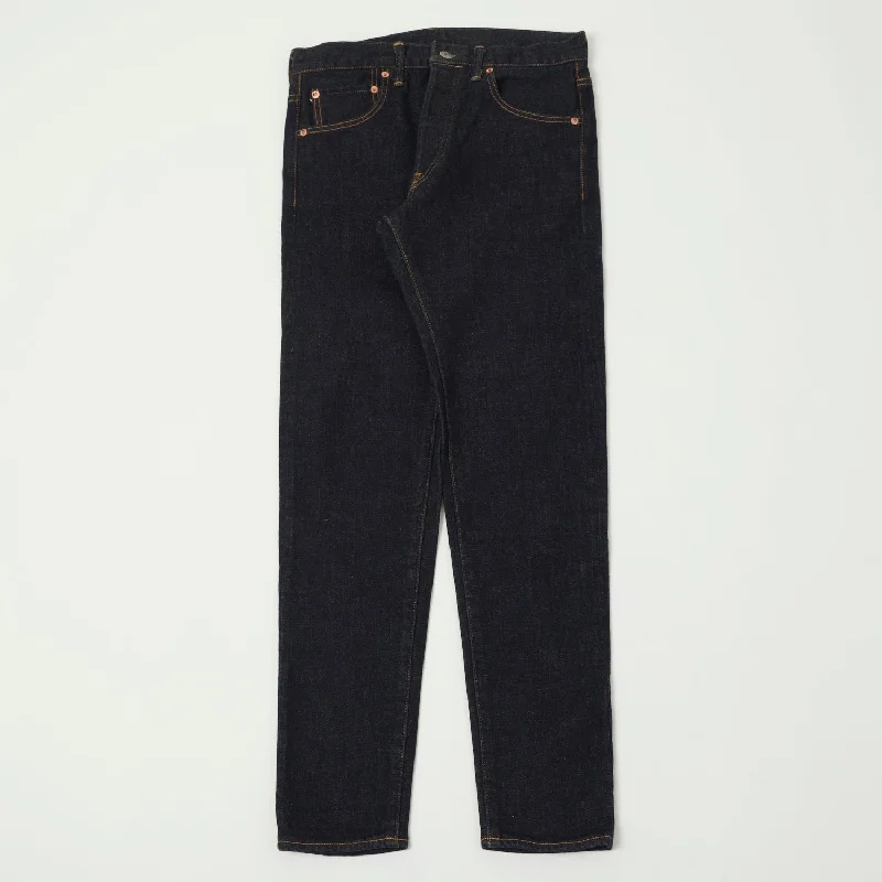 ONI 881S 'Shin Pedal Pusher' Slim Tapered Stretch Jean - One Wash Monochromatic All