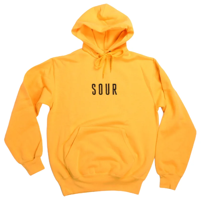 Sour Solution Army Hood Sweatshirt Yellow Traditional Men's Country