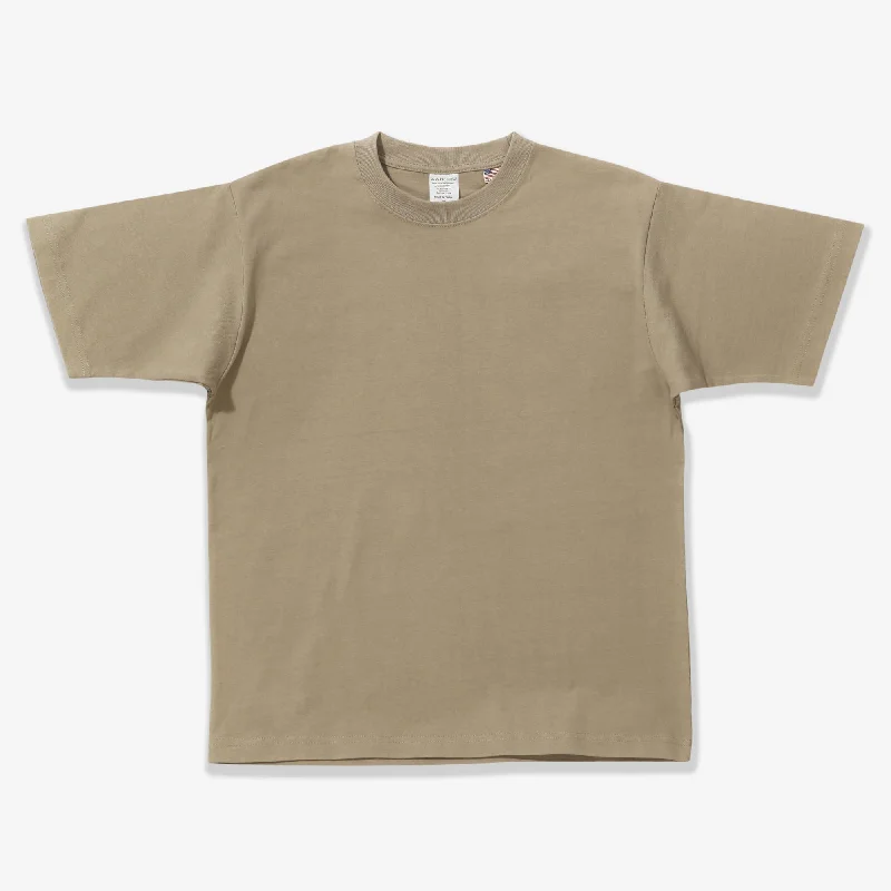 8oz USA Cotton T-Shirt - Khaki Adventure