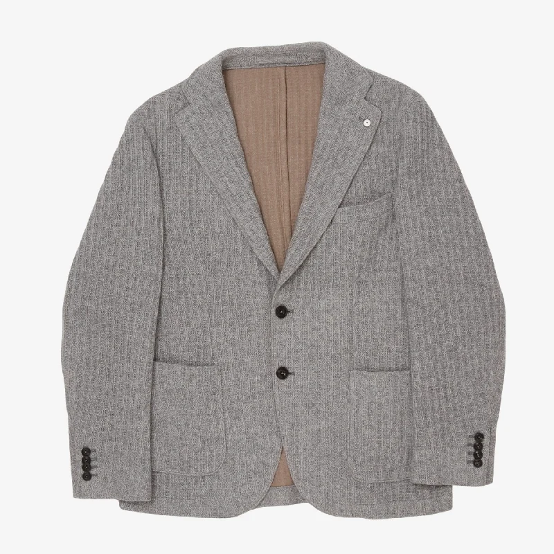 Jersey Mix Blazer Refined Men's Classic 