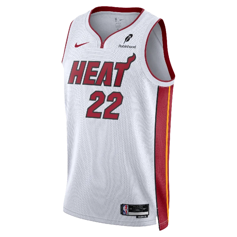 Jimmy Butler Nike Miami HEAT Youth Association White Swingman Jersey Cool Men's Skate