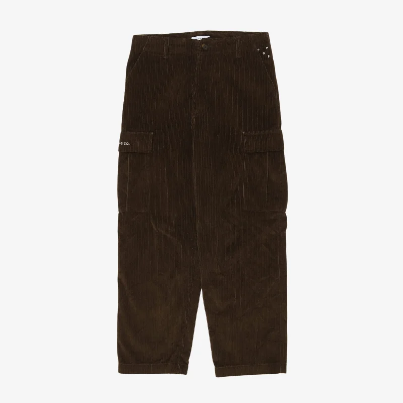 Corduroy Cargo Pants Cool Men's Distressed