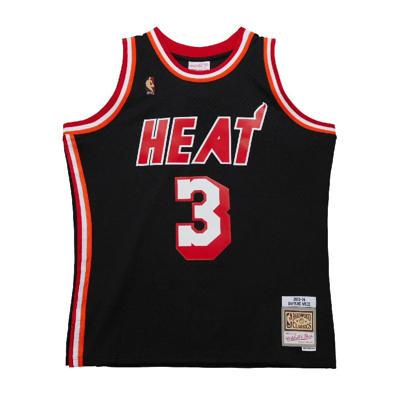 Dwyane Wade Mitchell & Ness 2013-14 Hardwood Classic Swingman Jersey Sharp Men's Italian