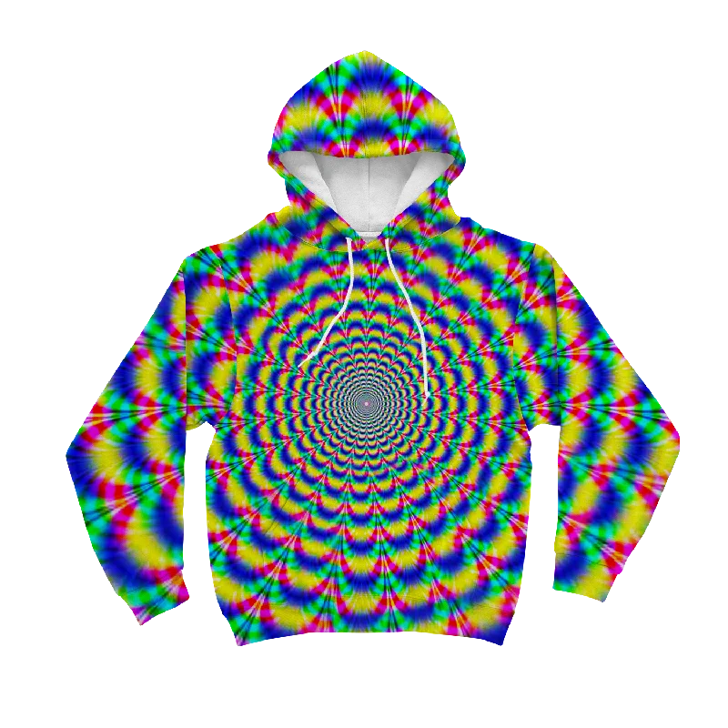 Psi~ Spiral All Over Print Unisex Hoodie Modern Men's Geometric