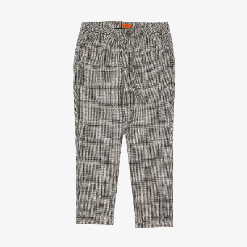 Drawstring Check Trousers (33 x 25.5) Rugged Men's Outdoor 