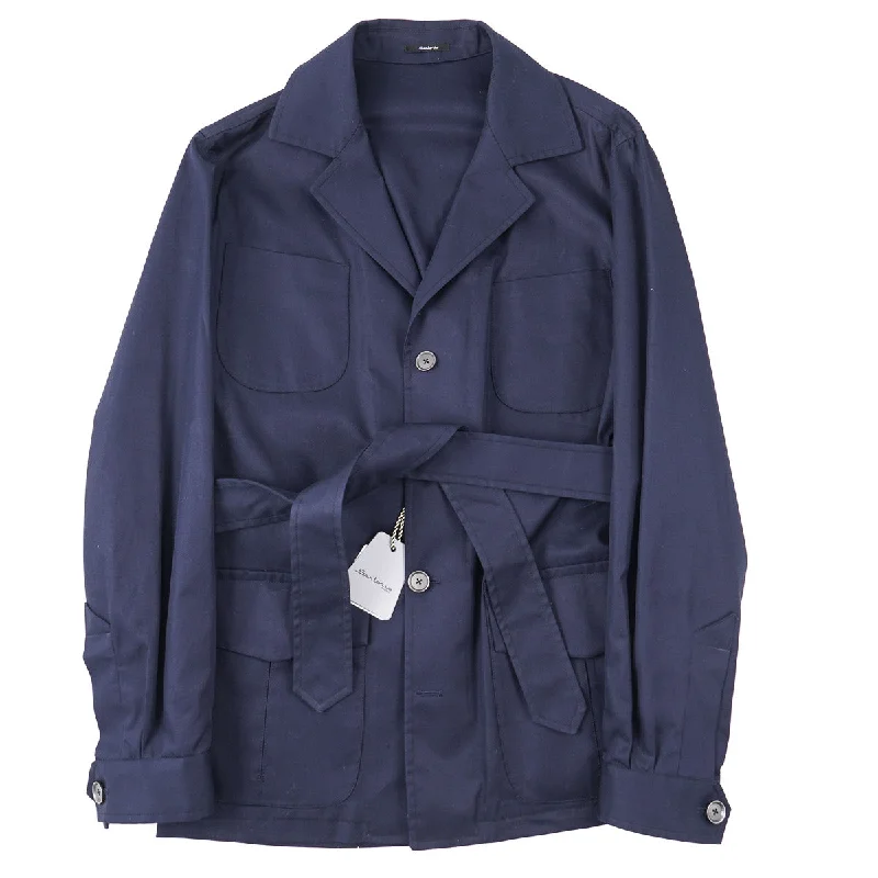 Sartorio Extrafine Cotton Field Jacket Refined Men's European