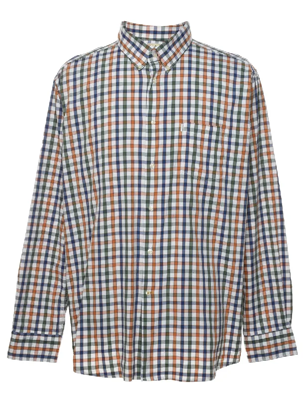 Barbour Gingham Checked Shirt - XL Cool Men's Skate