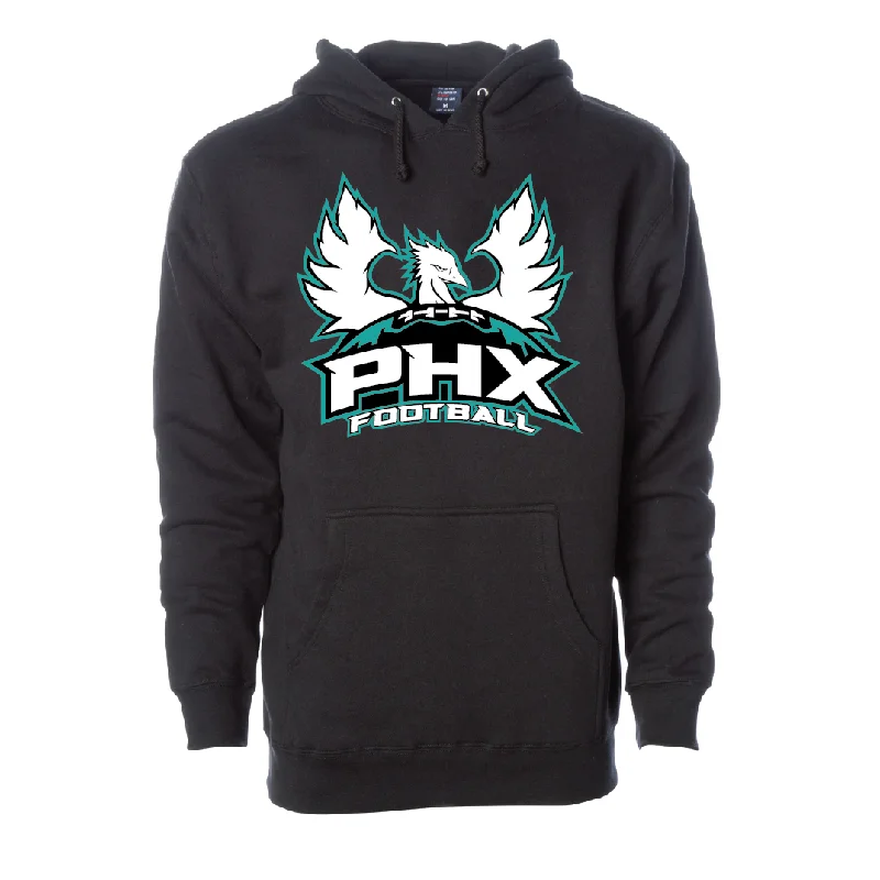 Farmington Phoenix PHX Football Logo Hoodie Athletic Men's High