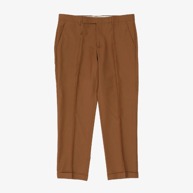 Wool Trousers (34W x 27.5L) Bold Men's Statement