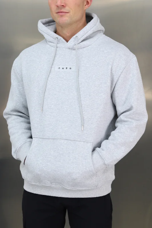 Capo ESSENTIAL Hoodie - Grey Modern Men's Geometric