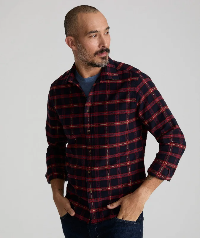 Flannel Perkins Shirt Rugged Men's Outdoor 