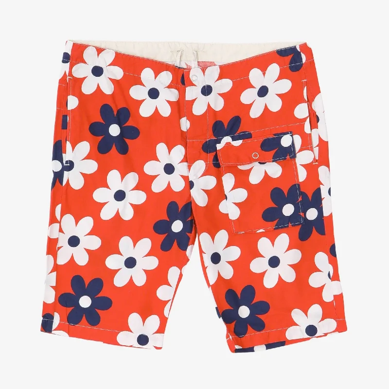 Flower Shorts Sophisticated Men's French